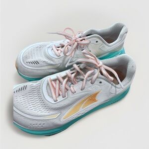 Altra Footwear Paradigm 6 Women's WHITE/GREEN SIZE 8